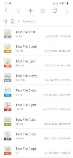 SD Card Manager For Android 螢幕截圖 1