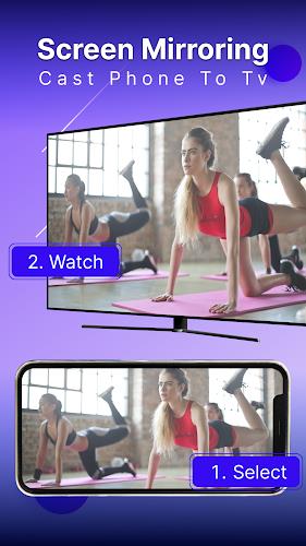 Screen Mirroring - Miracast TV 스크린샷 1