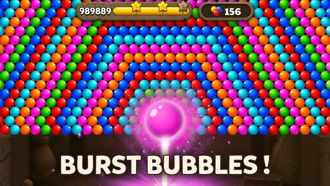 Bubble Pop Origin! Puzzle Game Mod ภาพหน้าจอ 0