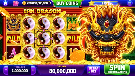 Uwin Jackpot - Vegas Casino 螢幕截圖 1