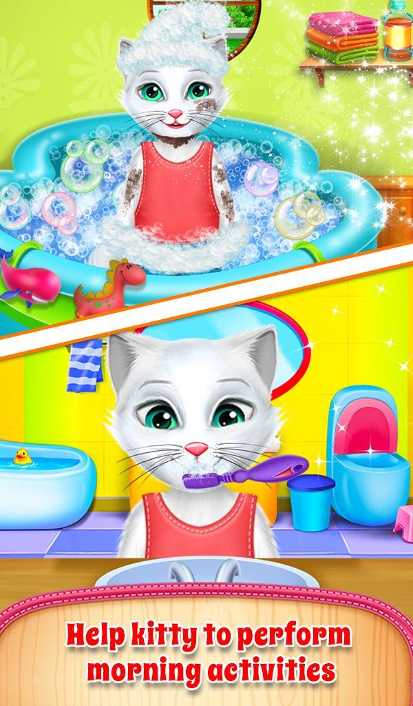 Cat's Life Cycle Game ဖန်သားပြင်ဓာတ်ပုံ 1