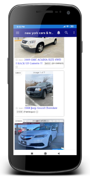 Craigslist NY App Screenshot 1