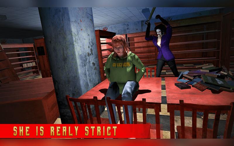 Terrifying Teacher Granny Game Скриншот 2