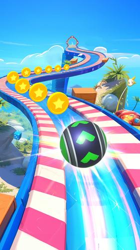 3D Super Rolling Ball Race Tangkapan skrin 3