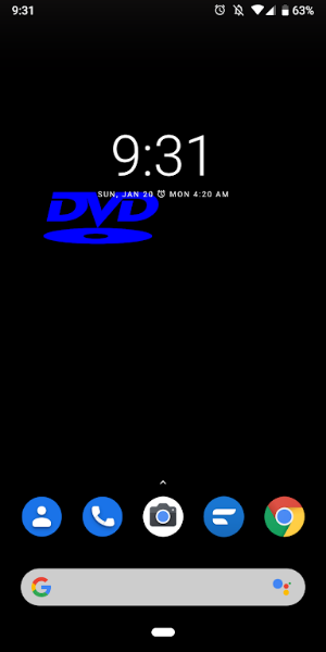 Bouncing DVD Screensaver Live Ảnh chụp màn hình 1
