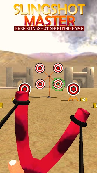 Slingshot Master Catapult Game Mod スクリーンショット 0