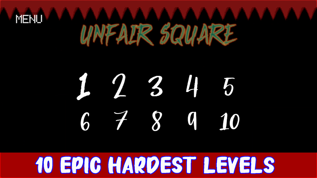 Unfair Square - the hard game Mod Capture d'écran 2