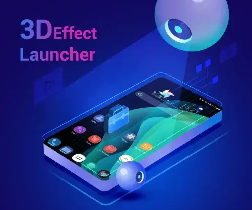 3D Effect Launcher Live Effect Ảnh chụp màn hình 0