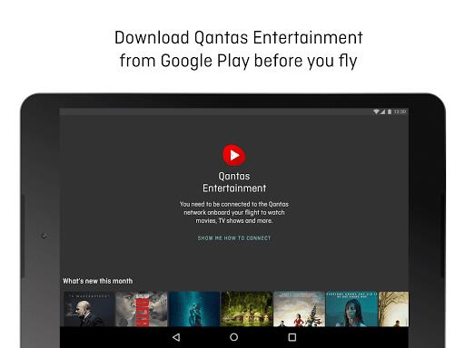 Qantas Entertainment Zrzut ekranu 3