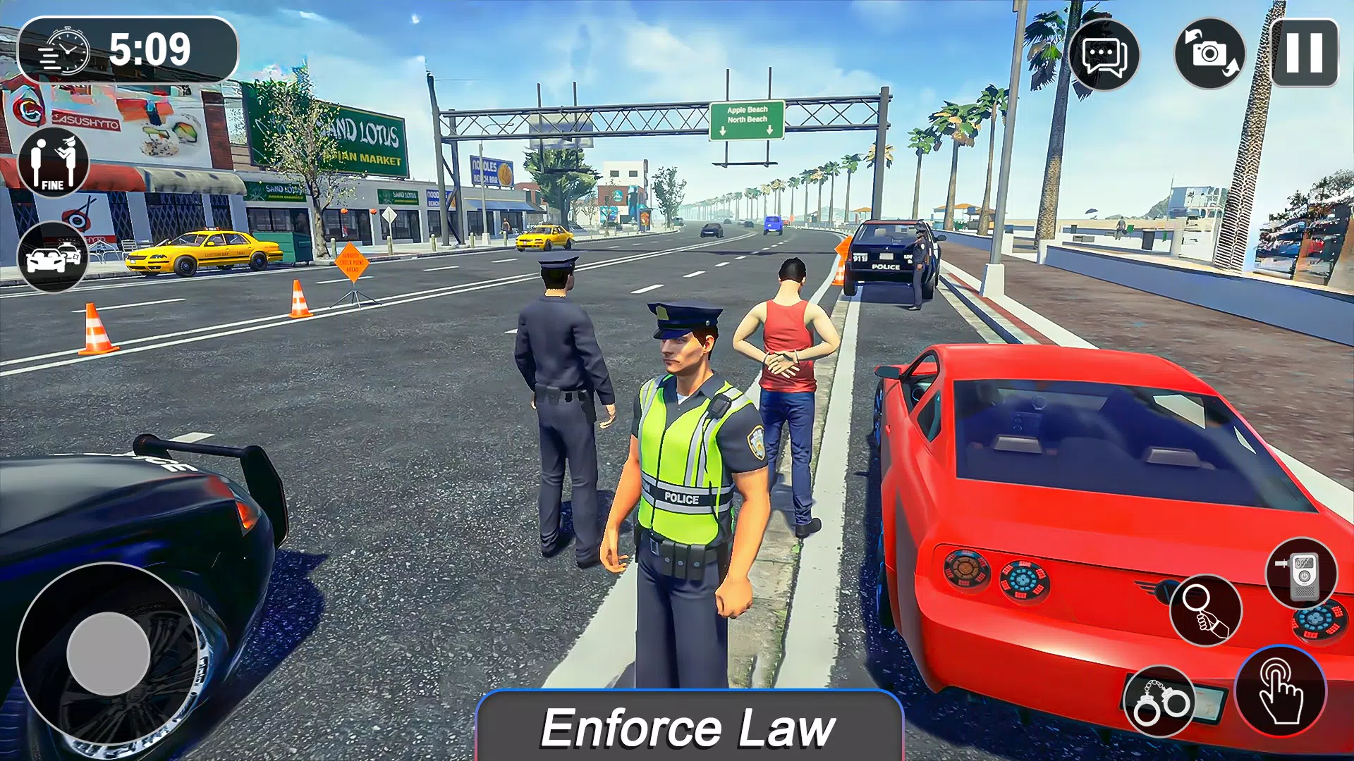 Border Petrol Police Games 3D 스크린샷 1