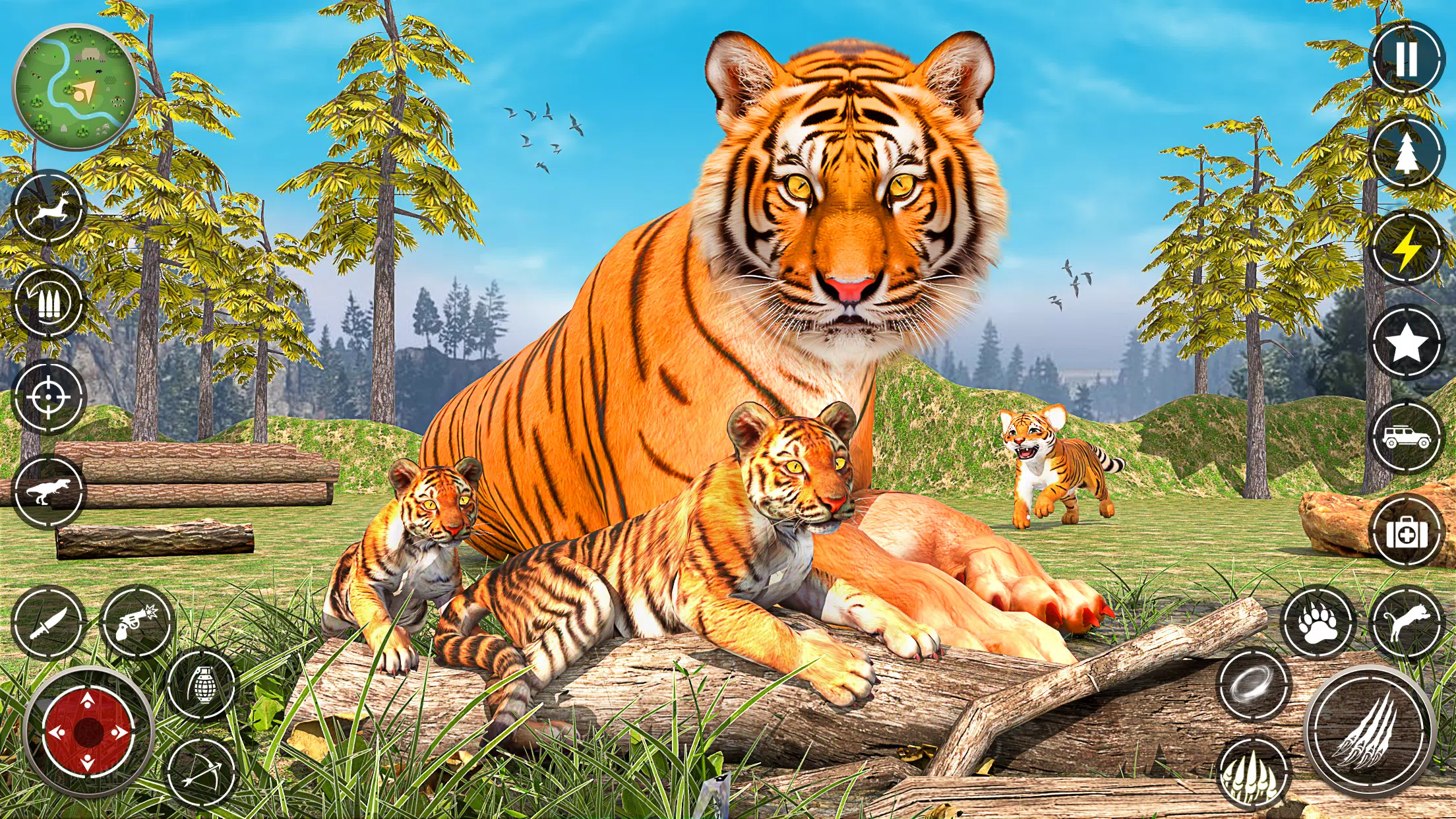 The Tiger Family Simulator 3D Capture d'écran 3