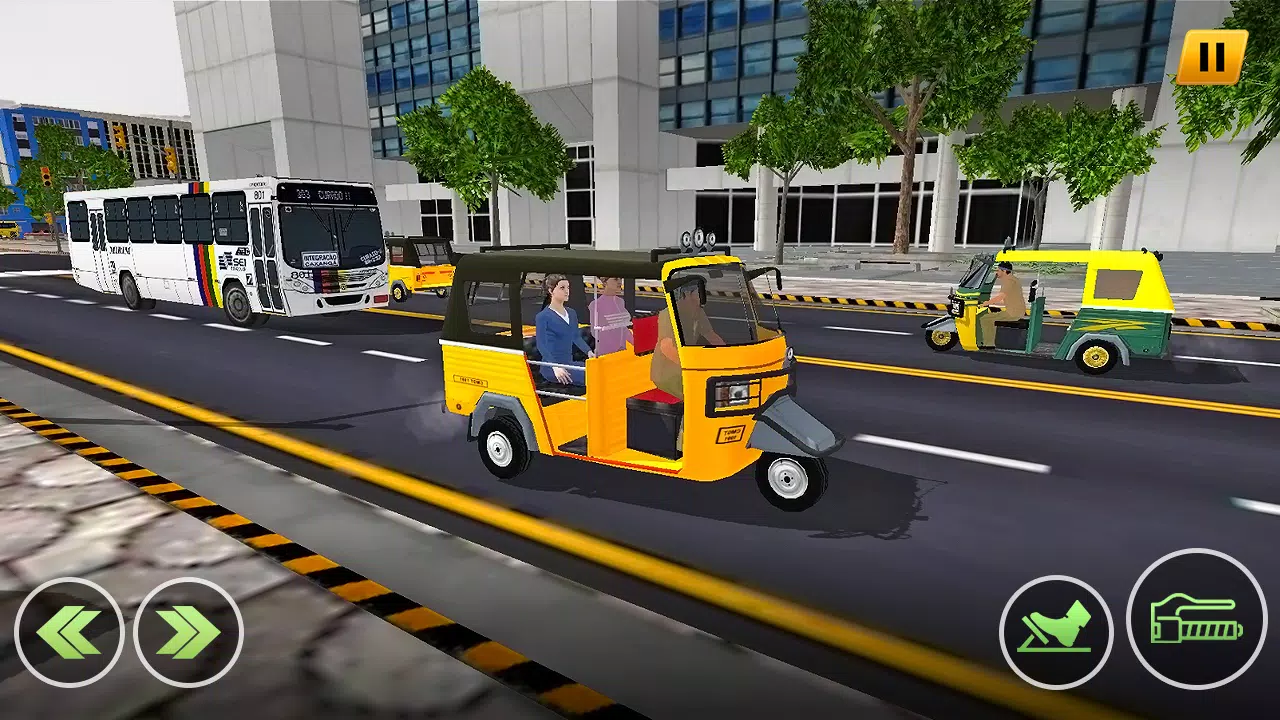 Tuk Tuk Rickshaw Auto Driving Zrzut ekranu 1