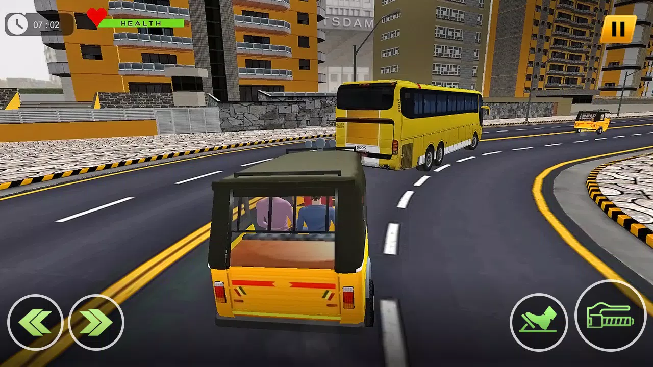 Tuk Tuk Rickshaw Auto Driving Zrzut ekranu 3