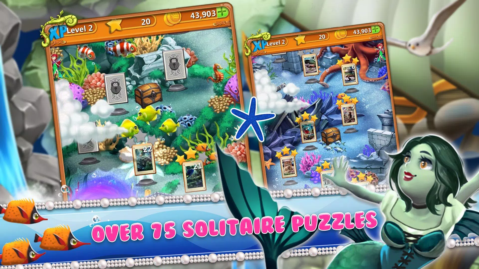 Solitaire Titan Adventure – Lo 스크린샷 2