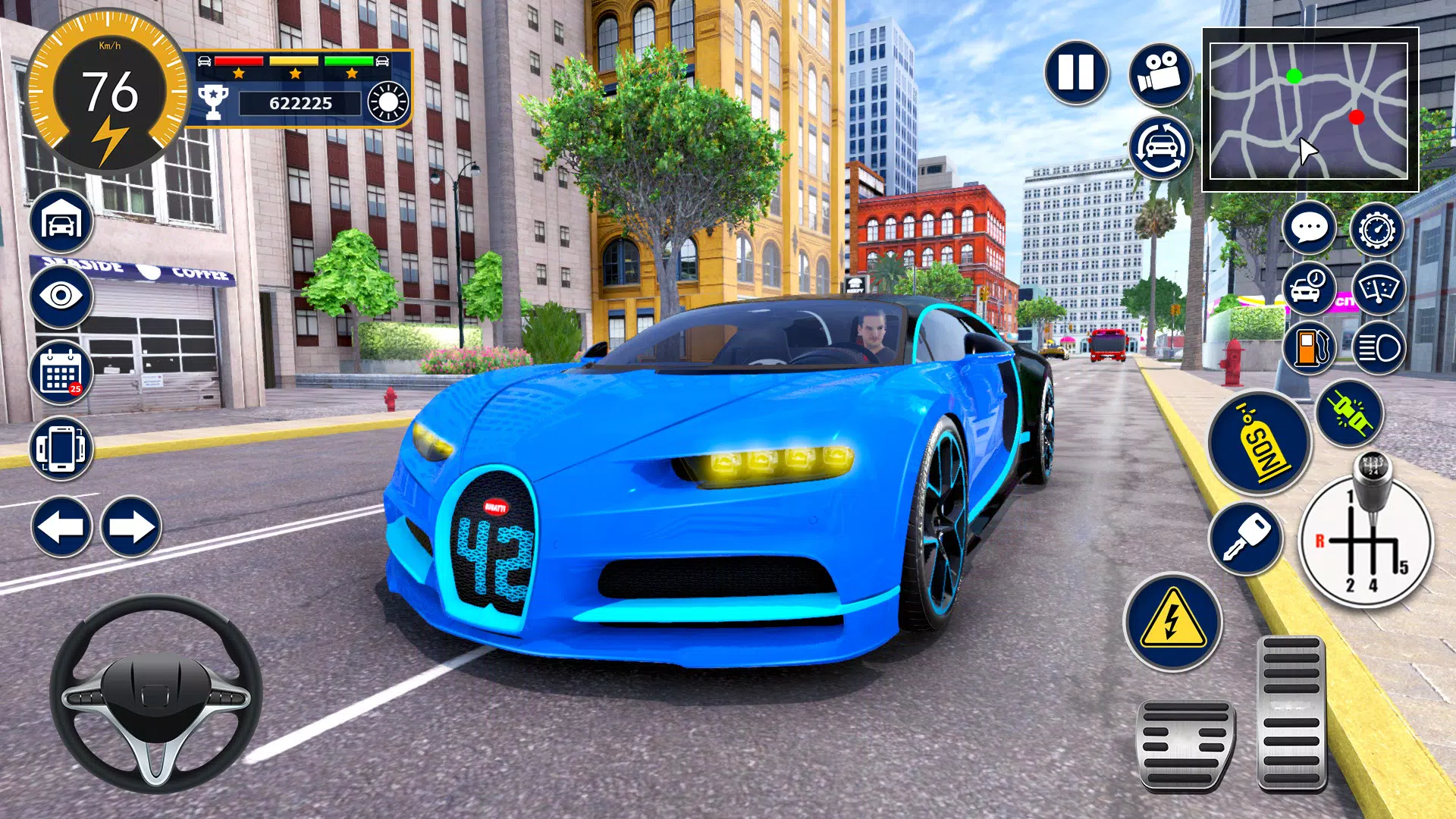 Bugatti Game Car Simulator 3D स्क्रीनशॉट 0