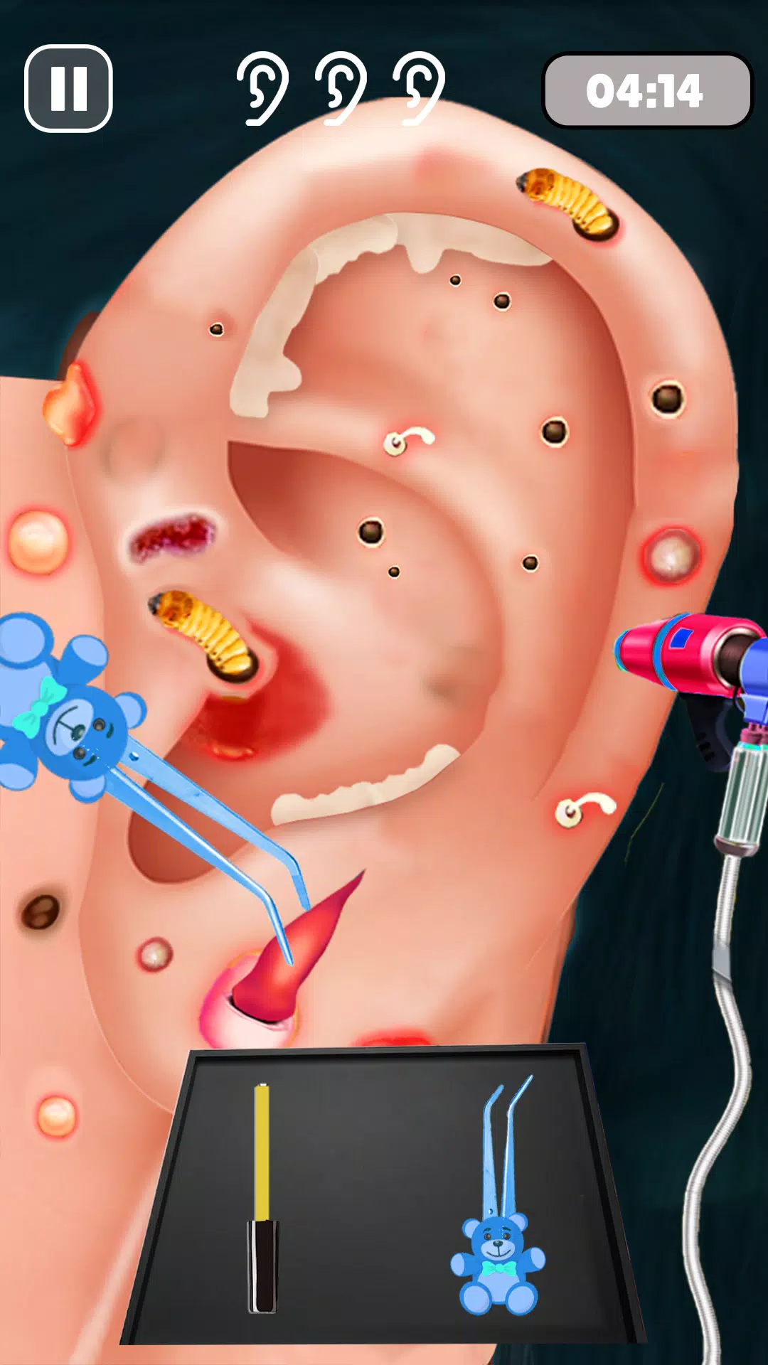 Ear Salon ASMR Doctor Game 螢幕截圖 1