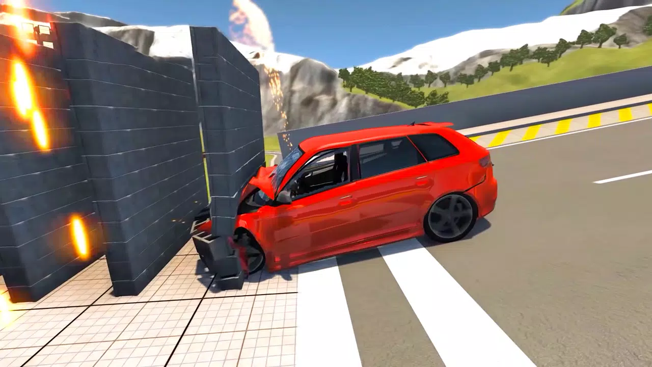 Schermata Beam Drive Road Crash 3D Games 2