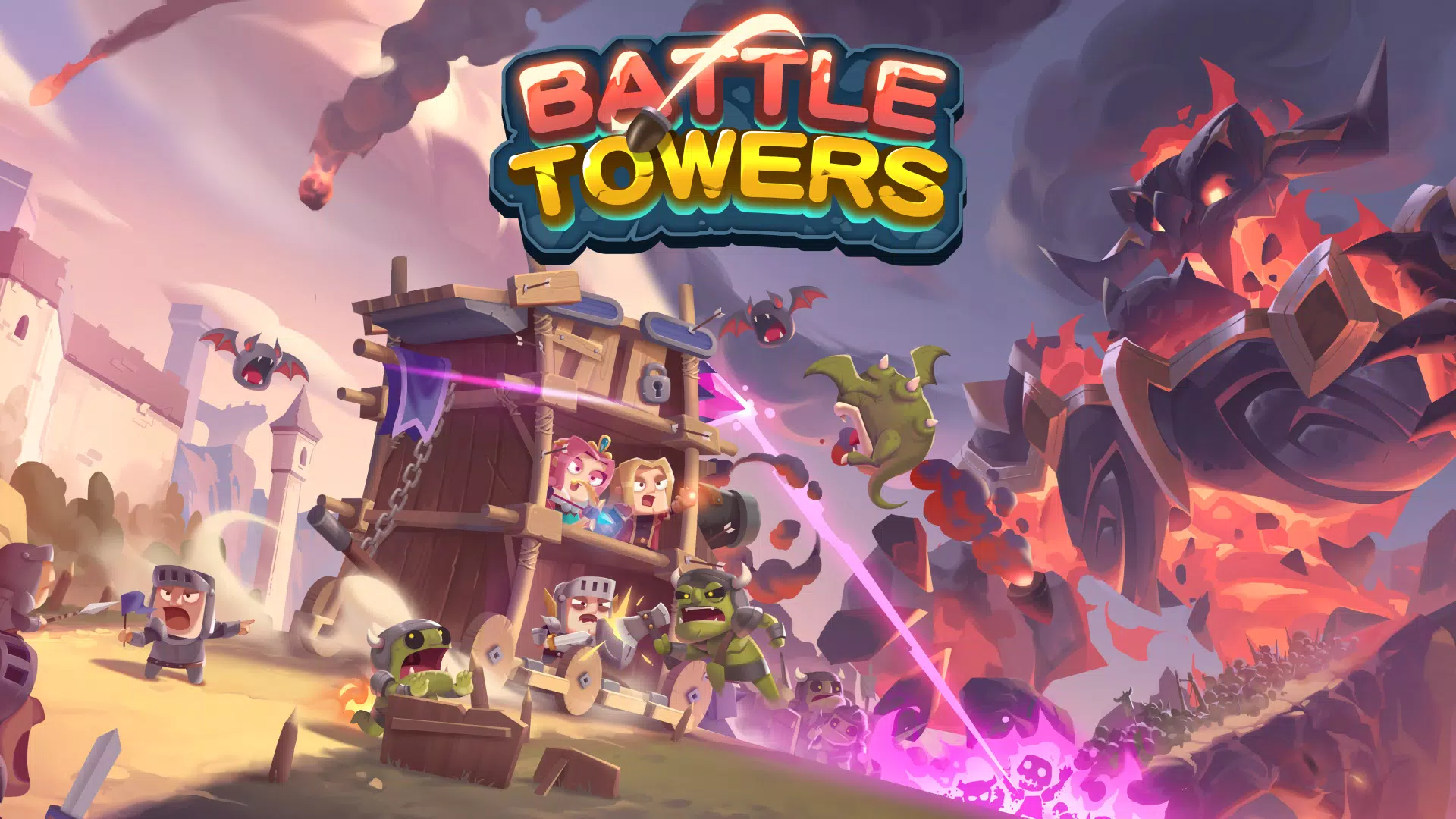 Battle Towers Schermafbeelding 0