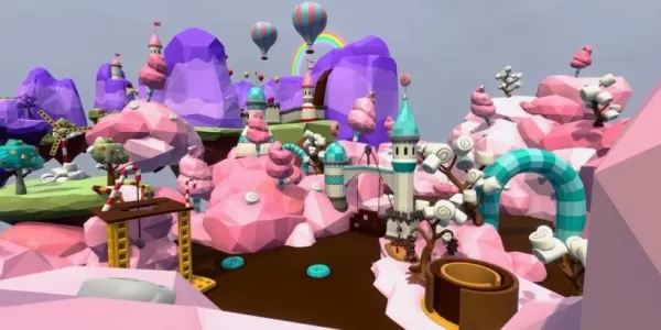 รูปภาพของ Candyland Wonkaesque กับ Chocolate Rivers และ Cotton Candy Hills
