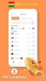 Bolivia VPN - Private Proxy Capture d'écran 2