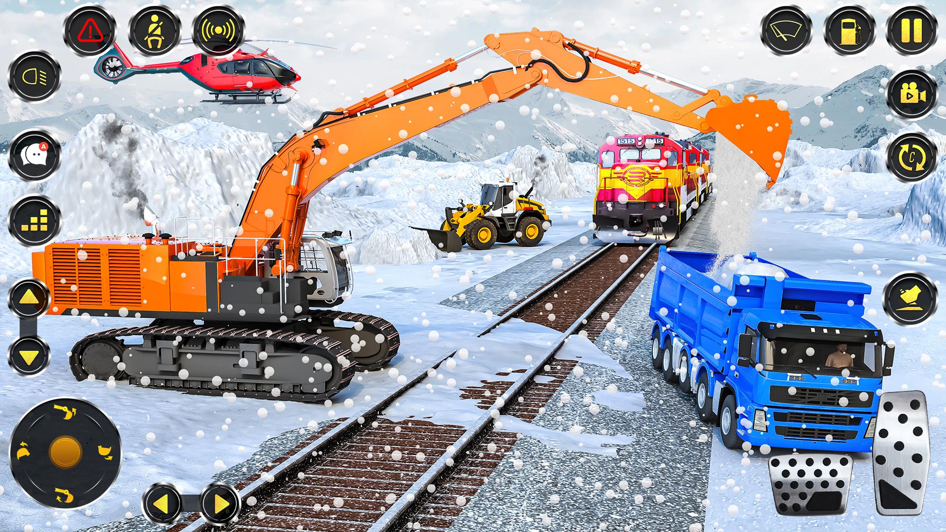 City Construction JCB Game 3D Ảnh chụp màn hình 1