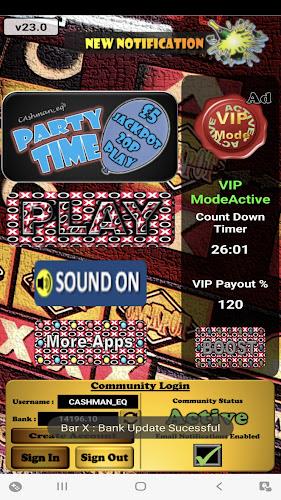 PartyTime Arena UK Slot Capture d'écran 0