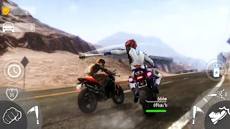 Crazy Moto: Bike Shooting Game Captura de pantalla 1