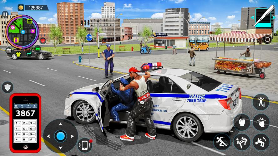 Gangster Mafia City Crime Game Ekran Görüntüsü 2