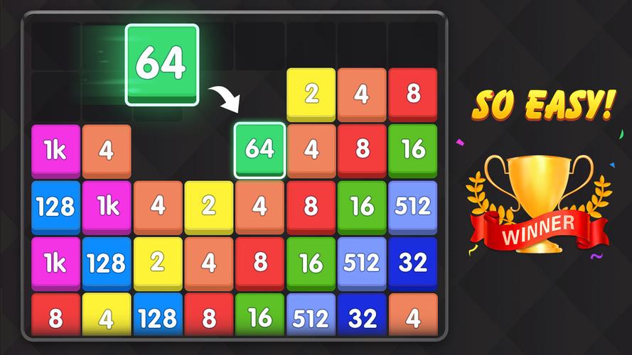 Merge Block - number games 螢幕截圖 1