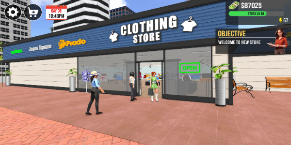 My Clothing Store Simulator 3d 螢幕截圖 0