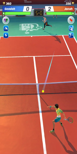 Tennis Clash: Multiplayer Game 螢幕截圖 1
