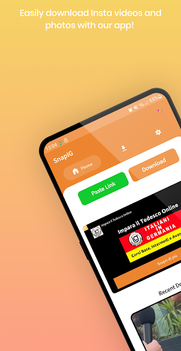 SnapIG - Insta Downloader Schermafbeelding 0