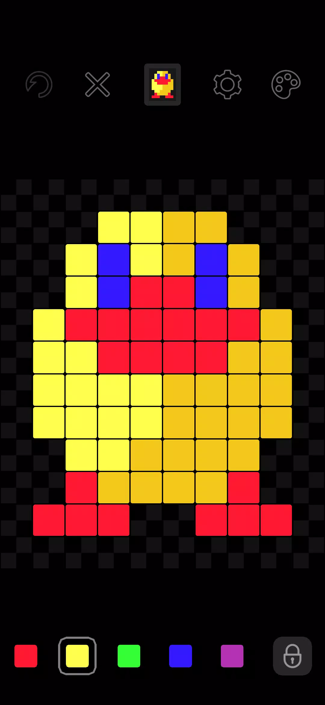 Easy pixel art maker editor Schermafbeelding 0