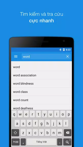 Tu dien Anh Viet - QuickDic 스크린샷 1