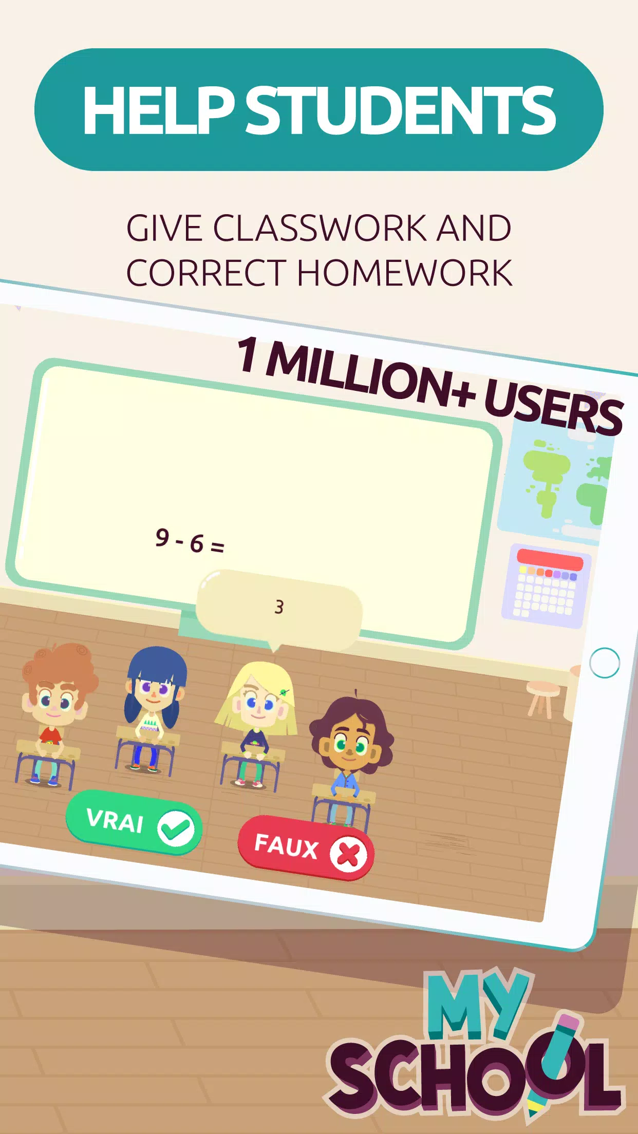 MySchool - Learning Game Screenshot 2