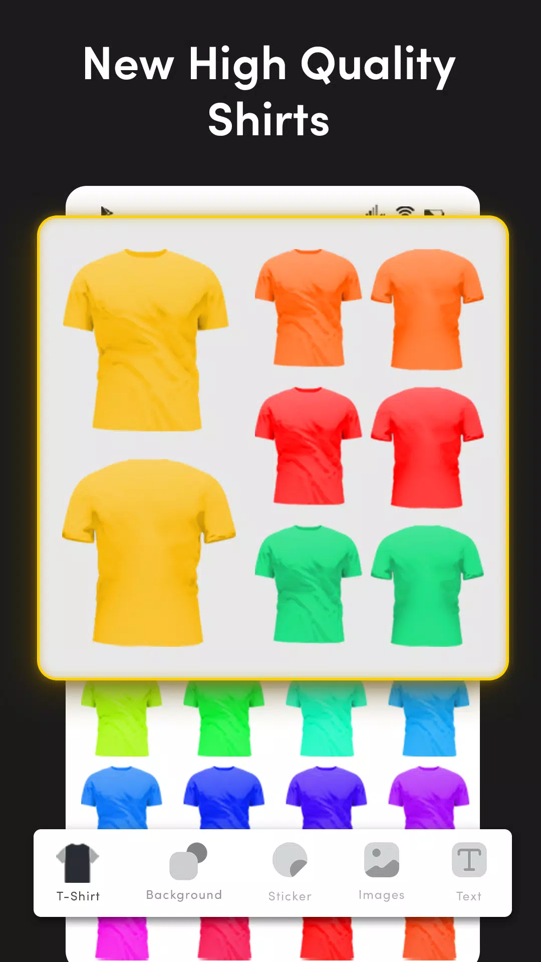 T Shirt Design Maker – YoShirt Скриншот 2