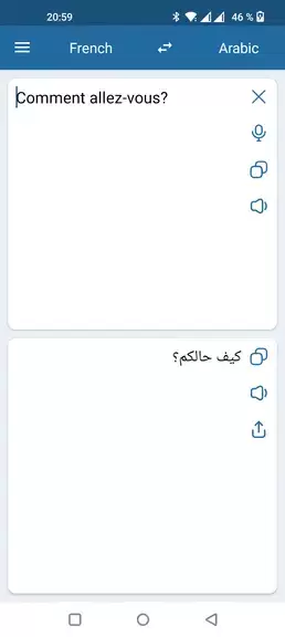 French Arabic Translator ภาพหน้าจอ 1