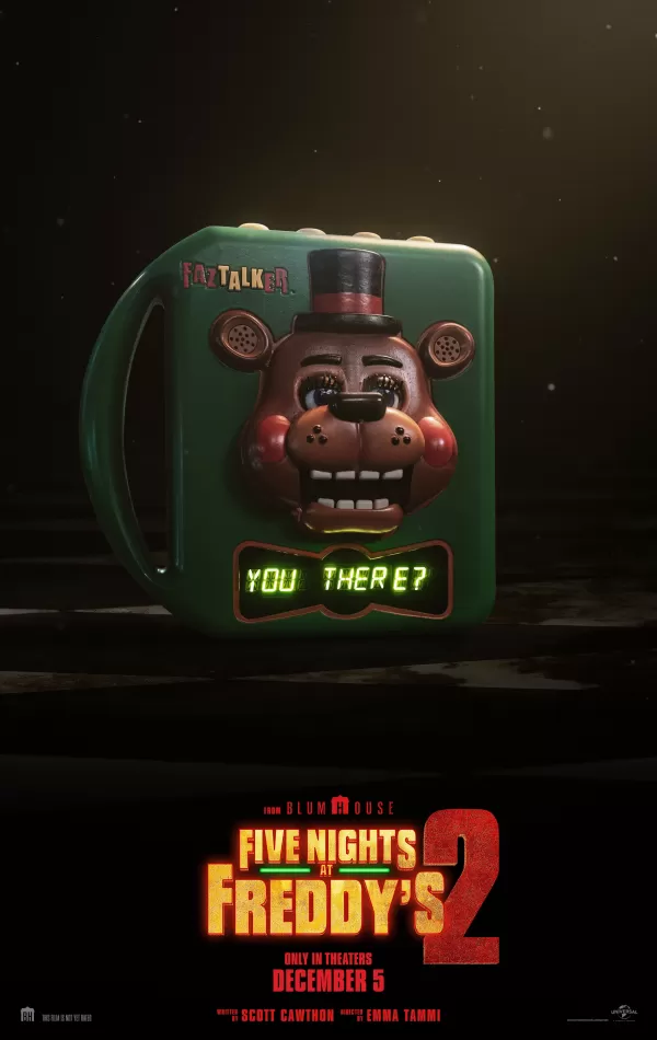 Official poster for Five Nights at Freddy's 2 movie