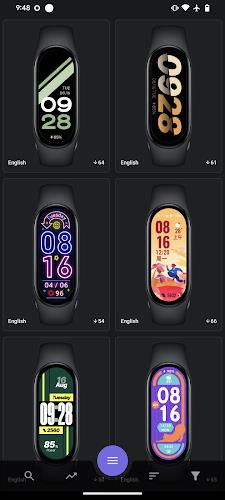 Mi Band 8 Watch Faces Schermafbeelding 1