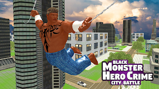 Black Monster Hero City Battle Ekran Görüntüsü 3