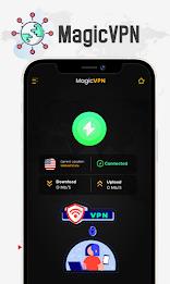 Magic VPN – VPN Fast & Secure ภาพหน้าจอ 2