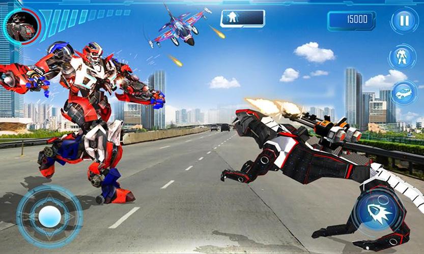 Multi Robot Transform Car Game 螢幕截圖 1