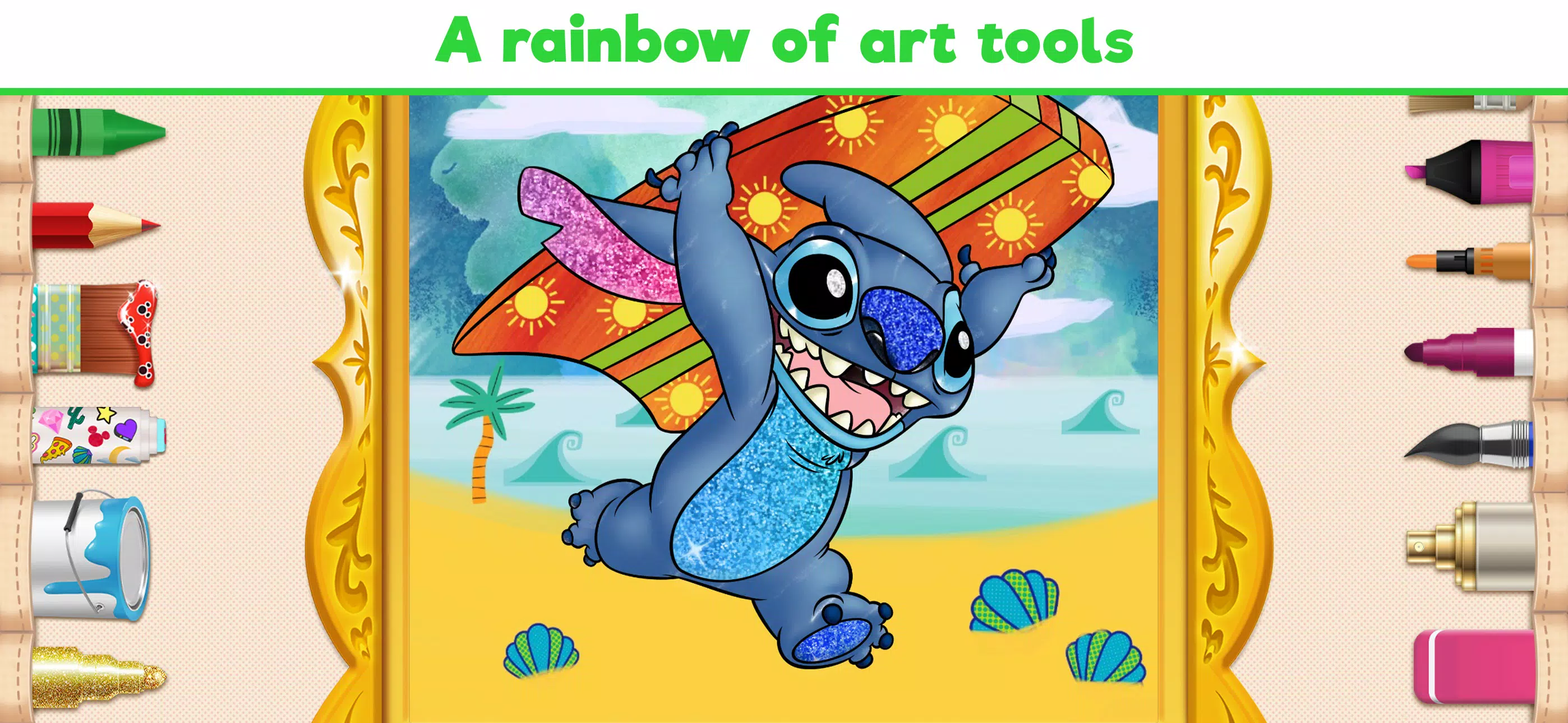 Disney Coloring World 스크린샷 2