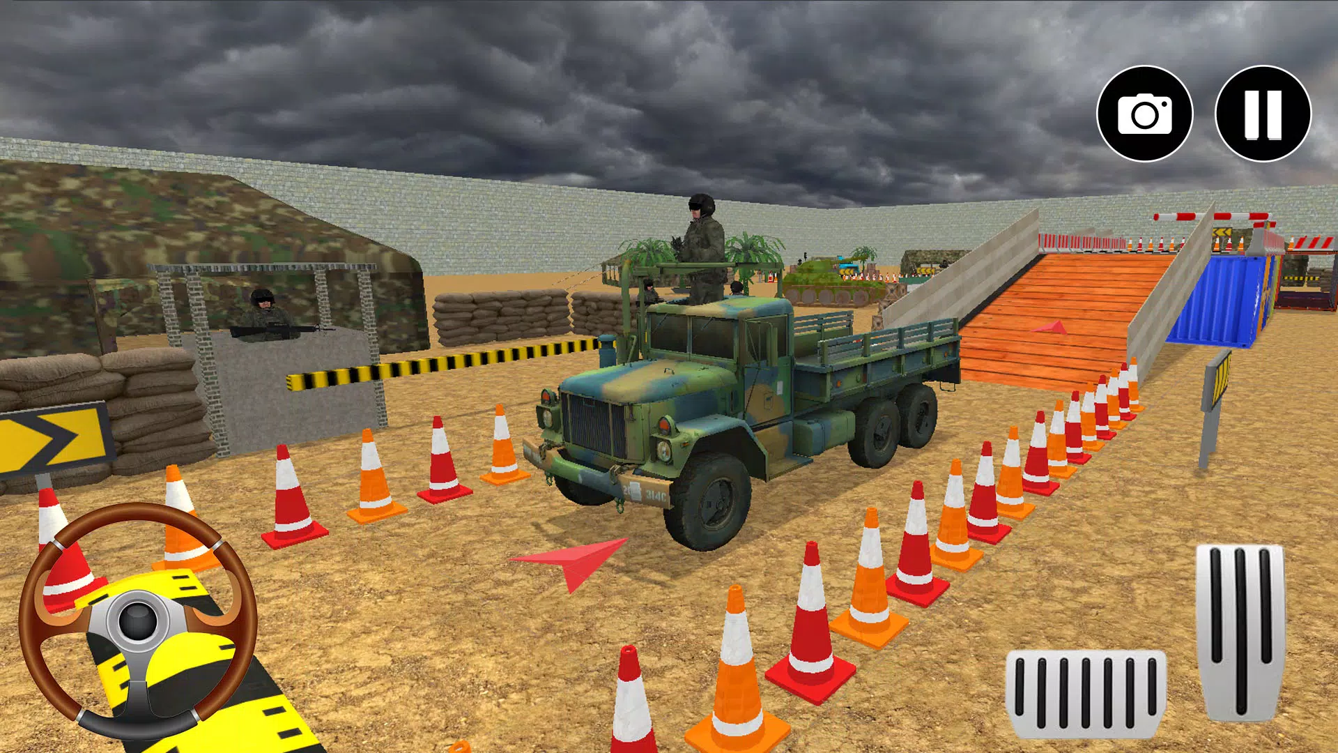 Army Truck Game Simulator 3D ဖန်သားပြင်ဓာတ်ပုံ 2