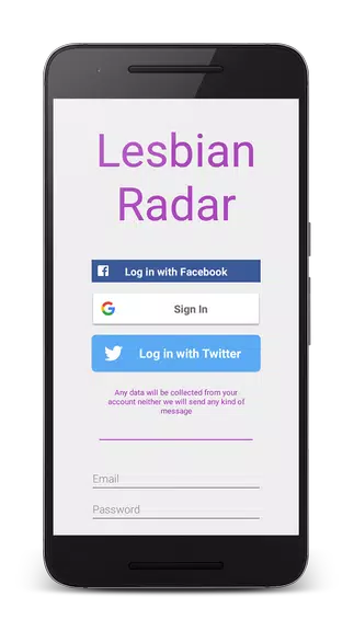 Lesbian Radar - Free dating for girls and women ภาพหน้าจอ 0