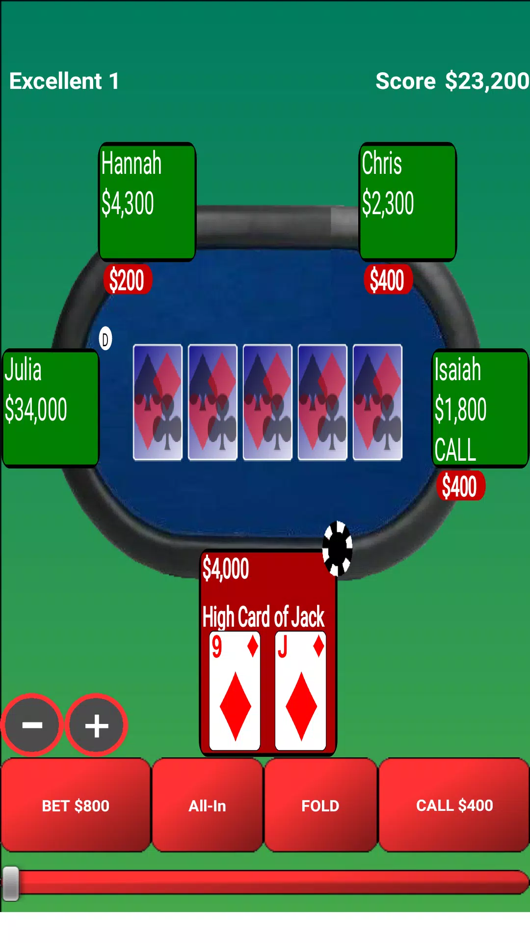 Texas Hold'em Poker Captura de tela 2