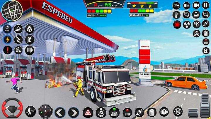 Firefighter: Fire Truck games Screenshot 3