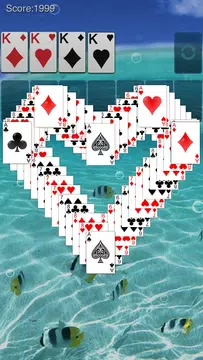 Solitaire: Ocean Blue Ekran Görüntüsü 2