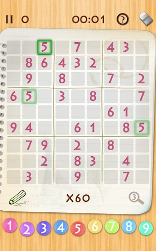 Titan Sudoku Скриншот 2