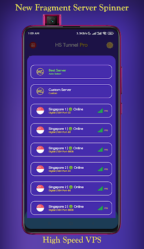HS Tunnel Pro - Unlimited VPN ภาพหน้าจอ 1